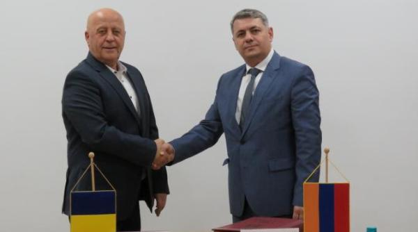 ambasadorul republicii armenia in romania sergey minasyan in vizita de lucru la tulcea