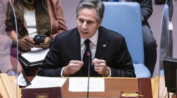 blinken face apel la alte tari arabe sa recunoasca statul evreu