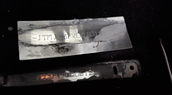 masina furata cu seria de sasiu modificata adusa la rar cum si au dat seama inspectorii de fals