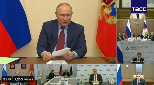 putin ameninta ca va limita exportul de alimente catre tari ostile