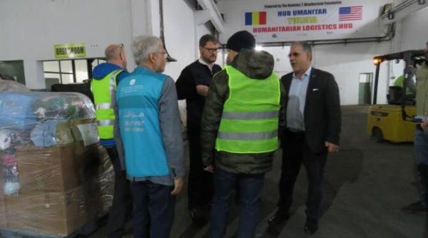 delegatie a adunarii parlamentare a mediteranei in vizita de lucru la hub ul umanitar de la tulcea