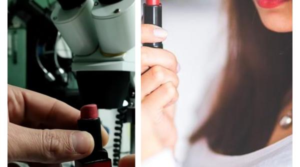 otrava din trusa ta cosmetica ce a descoperit un barbat atunci cand a privit un ruj la microscop video