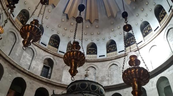 ierusalim un altar medieval a fost descoperit in biserica sfantului mormant