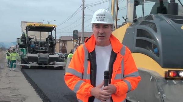 ionel arsene ne aflam in plina reabilitare a rutei care va lega piatra neamt de bacau