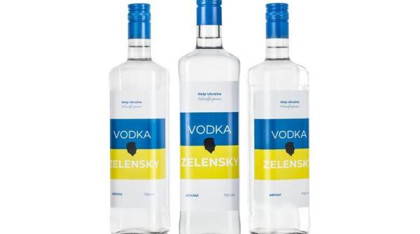 omagiu adus presedintelui ucrainei s a lansat vodka zelenski si nu e deloc ieftina
