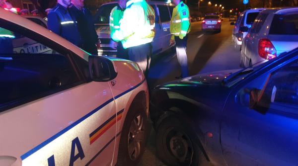sofer drogat prins de politie dupa o urmarire pe strazile bucurestiului s au tras focuri de arma