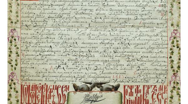 acte domnesti fanariote expozitie la palatul sutu