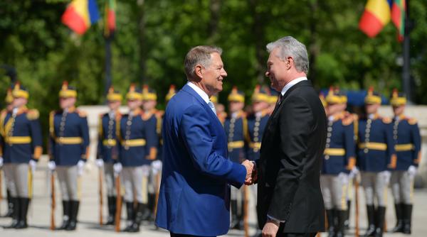iohannis anunta o contributie responsabila a romaniei in zona baltica vom participa la misiunea de politie aeriana
