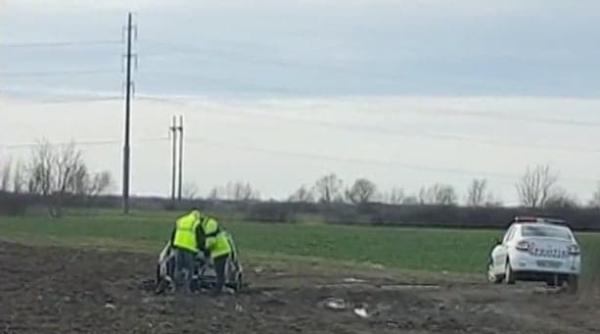 descoperire macabra in apropiere de capitala masina incendiata ce avea in portbagaj ramasite umane