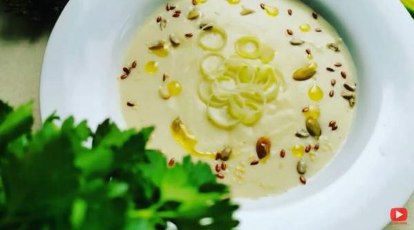 reteta supa crema de praz cu cartofi si smantana fina si cremoasa