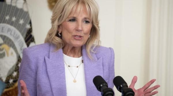jill biden a ajuns in ucraina s a intalnit cu sotia presedintelui zelenski