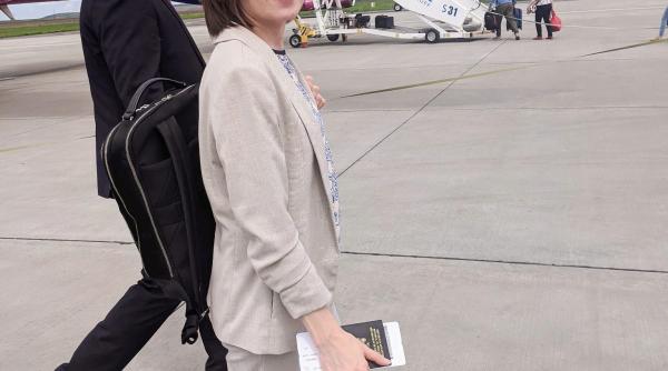 maia sandu a plecat la bruxelles cu un avion low cost