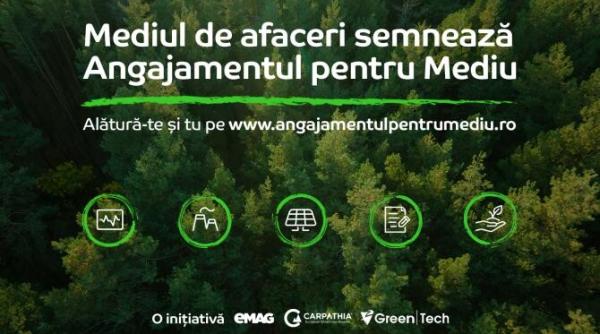 primul demers al comunitatii de afaceri din romania pentru mediu emag greentech si fundatia conservation carpathia lanseaza angajamentul pentru mediu