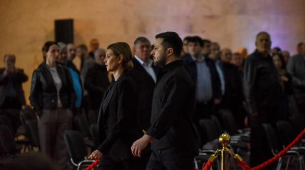 interviu comun intre zelenski si prima doamna a ucrainei nimeni nu mi ia sotul nici macar razboiul