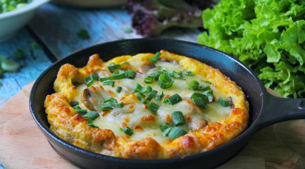 omleta taraneasca la cuptor reteta rapida plina de savoare