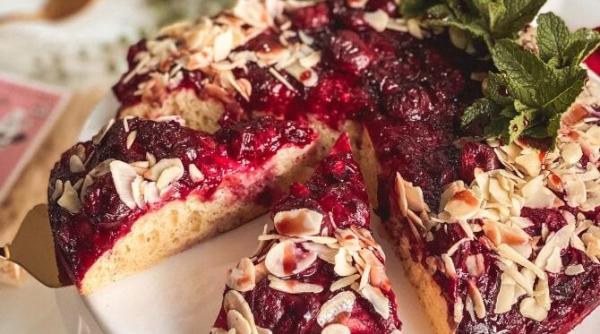 prajitura cu visine fara gluten si fara zahar desert ideal daca ai endometrioza