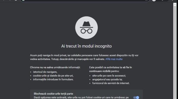 ce este modul incognito si de ce e bine sa l folosesti cand navighezi pe internet