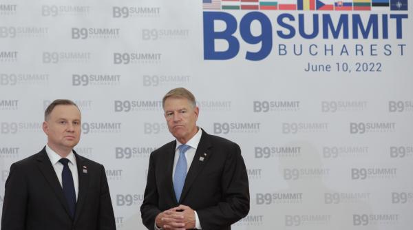 iohannis la summitul b9 romania va relua in 2023 participarea la misiunea de politie aeriana nato in zona baltica