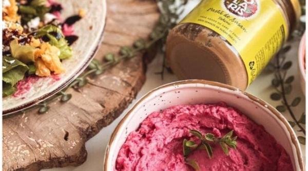 pink hummus reteta delicioasa si indicata mai ales daca ai endometrioza