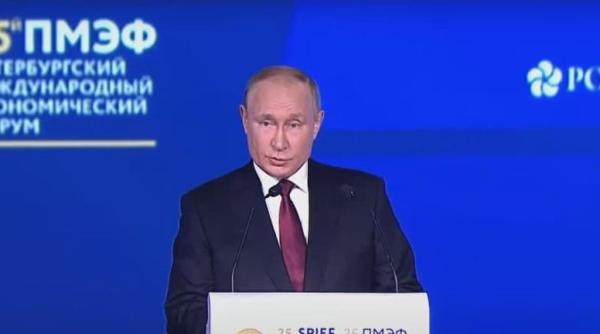 discurul lui putin de la forumul economic de la sankt petersburg atacuri in rafala la adresa ue pretul deciziilor rupte de realitate