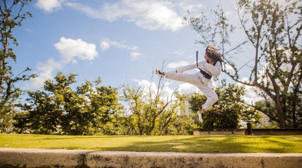 o eleva romanca din cernauti a castigat aurul la campionatul european de karate