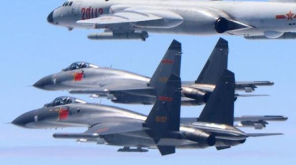 avioanele chineze din nou in zona de aparare a taiwanului