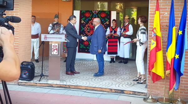 un simbol romanesc celebrat in spania