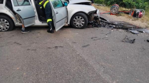 accident grav in apropiere de hateg sunt 8 raniti printre care un copil a fost activat planul rosu de interventie