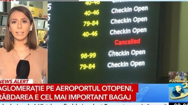 aglomeratie si zboruri anulate pe aeroportul otopeni recomandarile autoritatilor