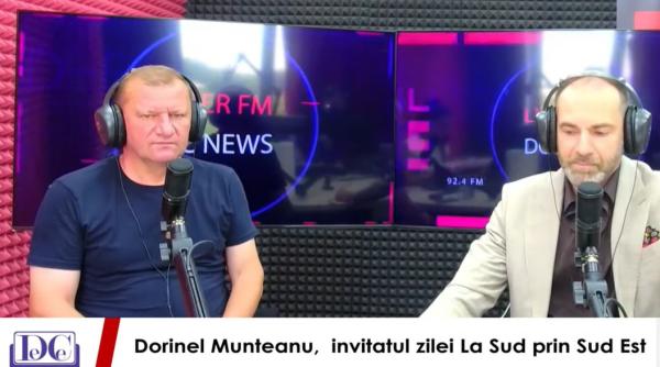 dorinel munteanu invitatul zilei la sud prin sud est live la dc news si lider fm