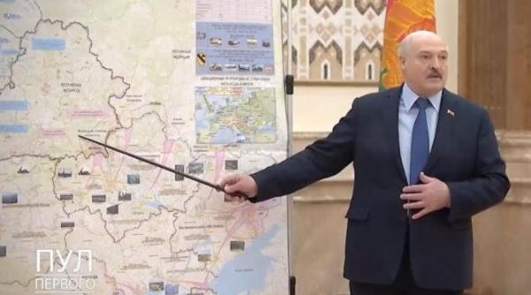 lukasenko acuza ucraina ca a lansat rachete asupra belarusului