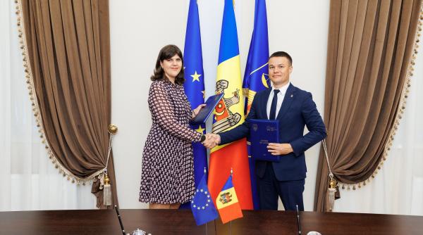 k vesi a semnat la chisinau un acord de cooperare intre procuratura generala a republicii moldova si parchetul european