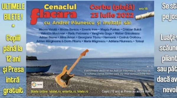 andrei paunescu act de dispret la adresa victimelor regimului comunist acuza iiccmer fiul lui adrian paunescu organizeaza cenaclul flacara la corbu pe plaja