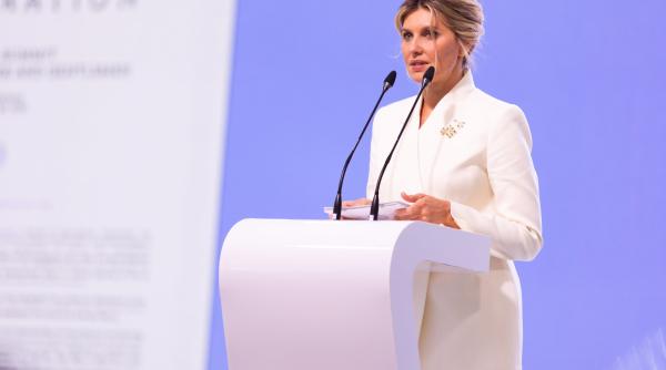 prima doamna a ucrainei olena zelenska cere mai multe arme in fata congresului sua