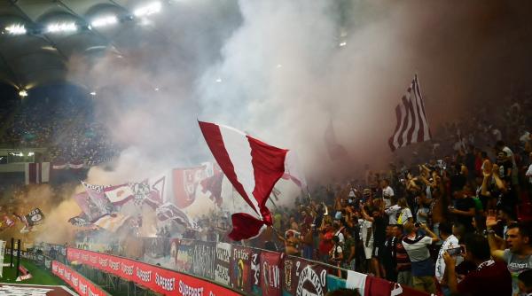 suporterii rapidului au dat lovitura au gasit scenografia pregatita de suporterii fcsb ului inainte de derby va stricam surpriza foto