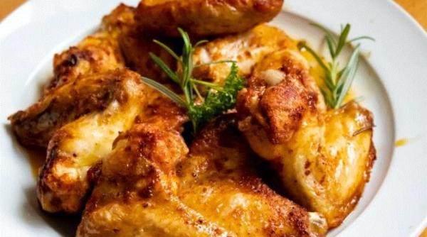 aripioare de pui in sos de miere un preparat culinar de neegalat