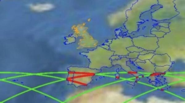 alerta in presa dupa ce o bucata din racheta chineza de 17 22 de tone a intrat in atmosfera necontrolat ar putea cadea asupra greciei se va sti cu cateva ore inainte de impact