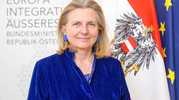 karin kneissl fost ministru de externe al austriei a vorbit despre lipsa de importanta a europei pe scena mondiala