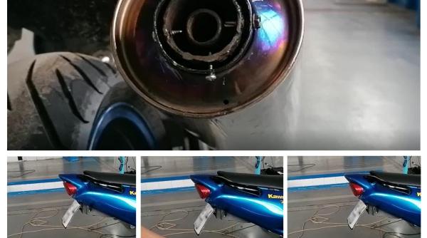 motocicleta modificata picata la rar avem oarecare indicii ca nu asta a fost viziunea inginerilor japonezi