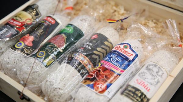 salamul de sibiu pe rafturile magazinelor din sua