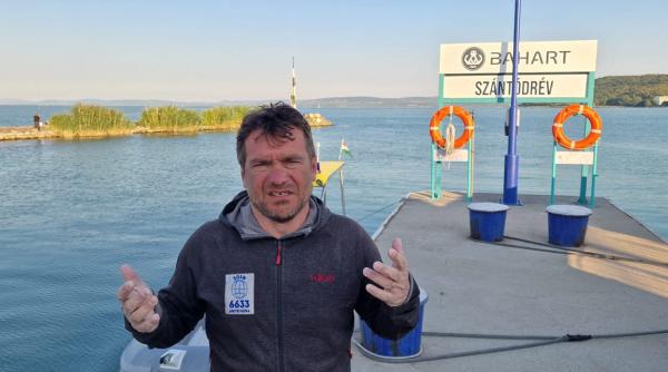 avram iancu a intrerupt traversarea inot a lacului balaton exista pericolul sa se inece