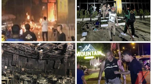 un incediu violent la un club de noapte din thailanda s a soldat cu 13 decese asemanare cu colectiv