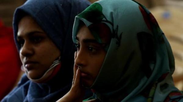 violente ale talibanilor la un protest feminist din afganistan