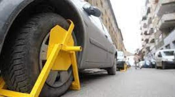 amenzi si blocarea autovehiculelor pentru soferii care folosesc parcarile din bucuresti fara sa plateasca
