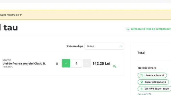 ipoteza de ce la mega image a aparut rationalizarea alimentelor