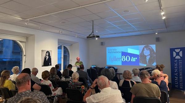 sarbatoare la icr stockholm suedezii spun ca gabriela melinescu le a imbogatit literatura