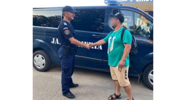 un ucrainean care a trecut granita in romania a fost ajutat de jandarmi sa ajunga la familia refugiata la bucuresti