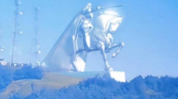 la campulung pe dealul matau se vrea construirea statuii lui negru voda foto