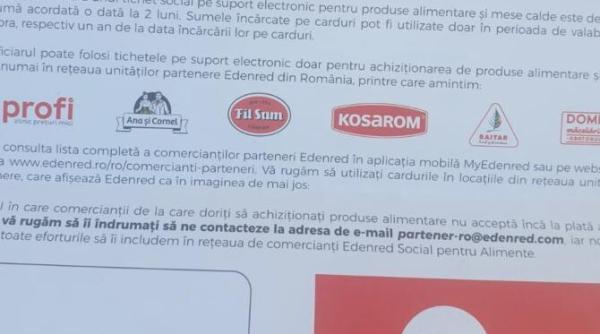 vouchere sociale lista actualizata a magazinelor unde pot fi folosite cardurile