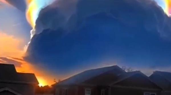 oamenii au ramas uluiti cand au vazut acest fenomen pe cer ce este un pileus si in ce conditii se formeaza video